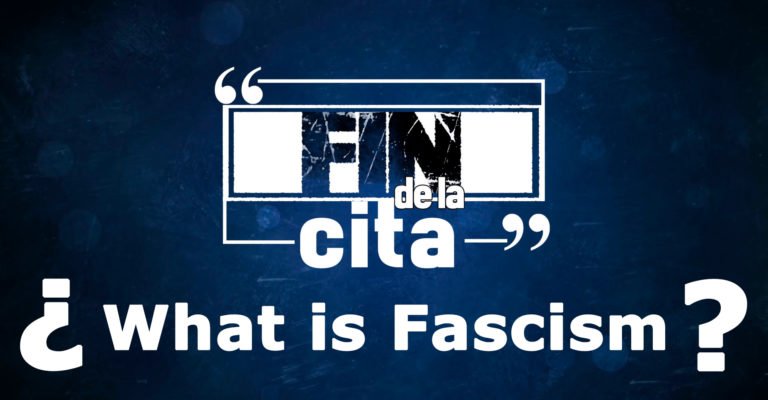 [END QUOTE] What is fascism? (English subtitles)