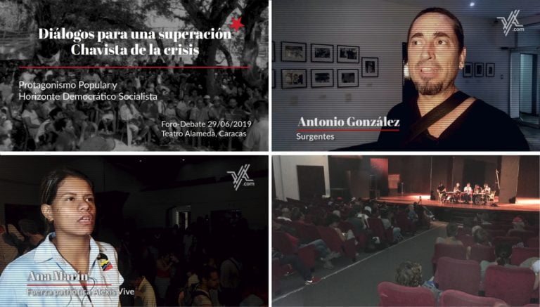 [FORO-DEBATE+VIDEOS] Movimientos Populares Buscan una “Superación Chavista de la Crisis”