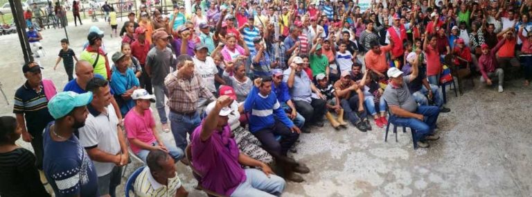 [Plataforma de Lucha Campesina]: Tierra, producción y la defensa ante los ataques de las mafias agrarias