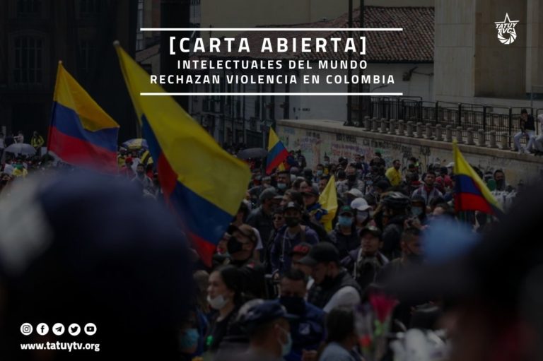[OPINIÓN] Carta Abierta: Intelectuales del mundo rechazan violencia en Colombia