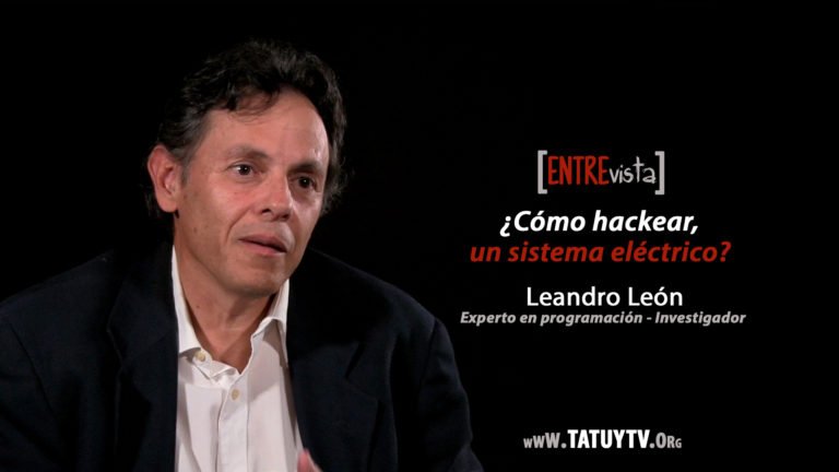 [VIDEO] ¿Cómo Hackear un sistema eléctrico? Entrevista al experto en programación Leandro León