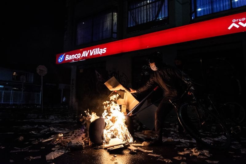 [GALERÍA] Masacre en Bogotá: la noche en la que todo ardió