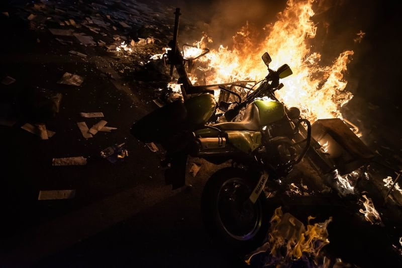 [GALERÍA] Masacre en Bogotá: la noche en la que todo ardió