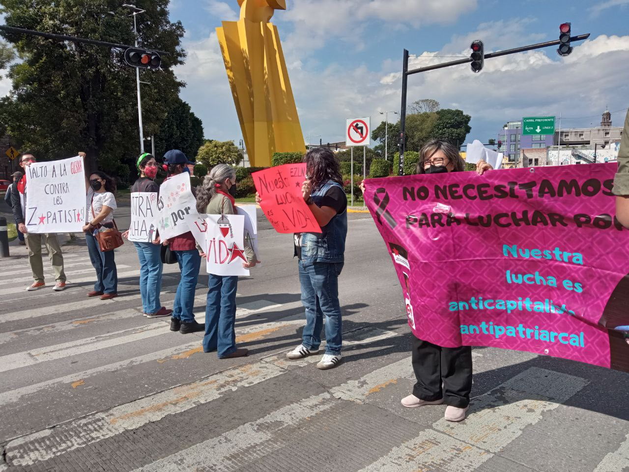 [MÉXICO] Actividades de solidaridad por los últimos atentados contra los Buenos Gobiernos en Chiapas
